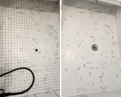 Shower Restored by Our Tile and Grout Cleaners in Flemington, NJ